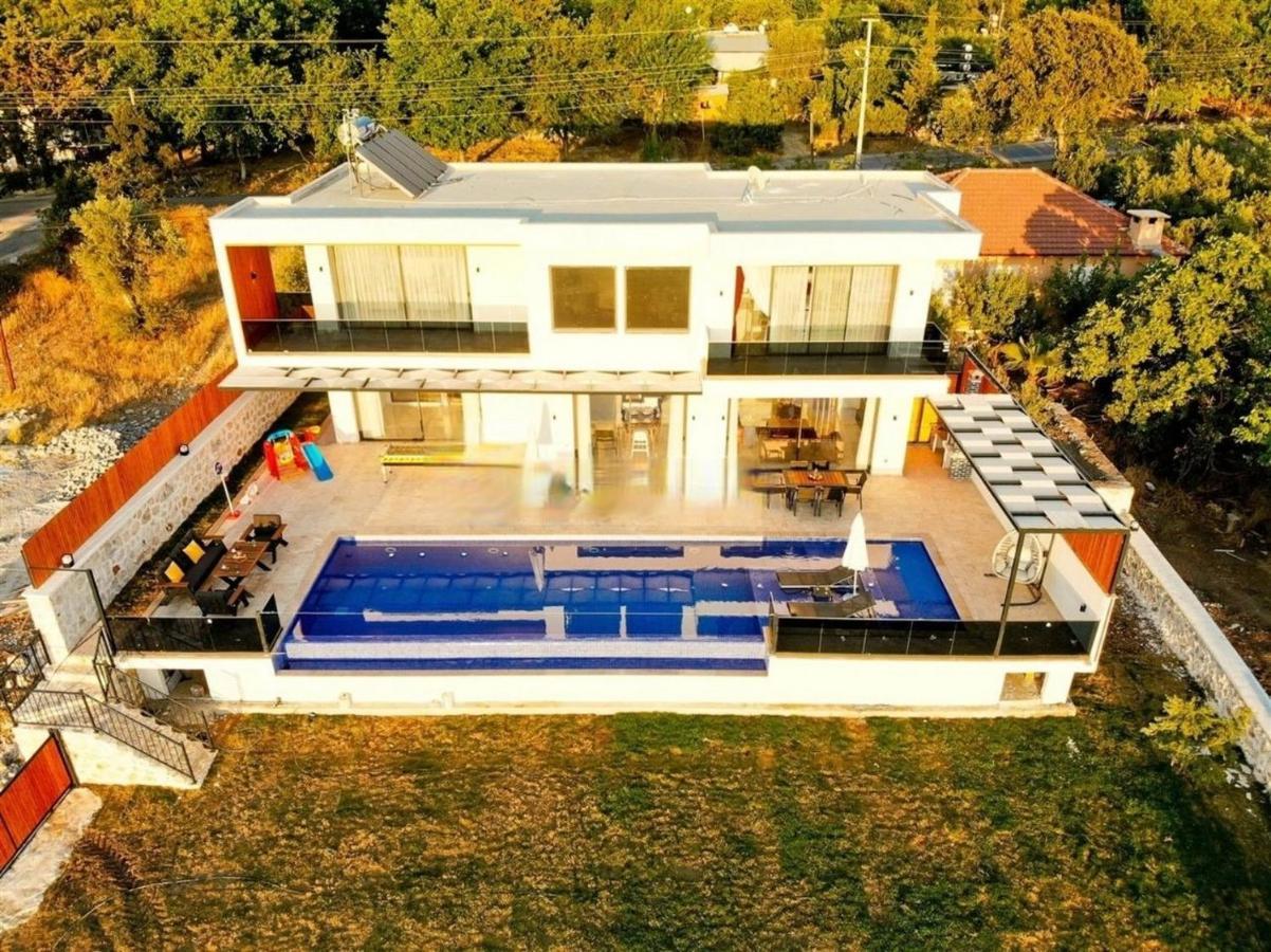 Villa Lycian-Kalkan 3 Bedroom-2 Jakuzzies-Sauna-Turkish Hamam-Huge Private Pool And Lovely Garden Kaş Kültér fotó