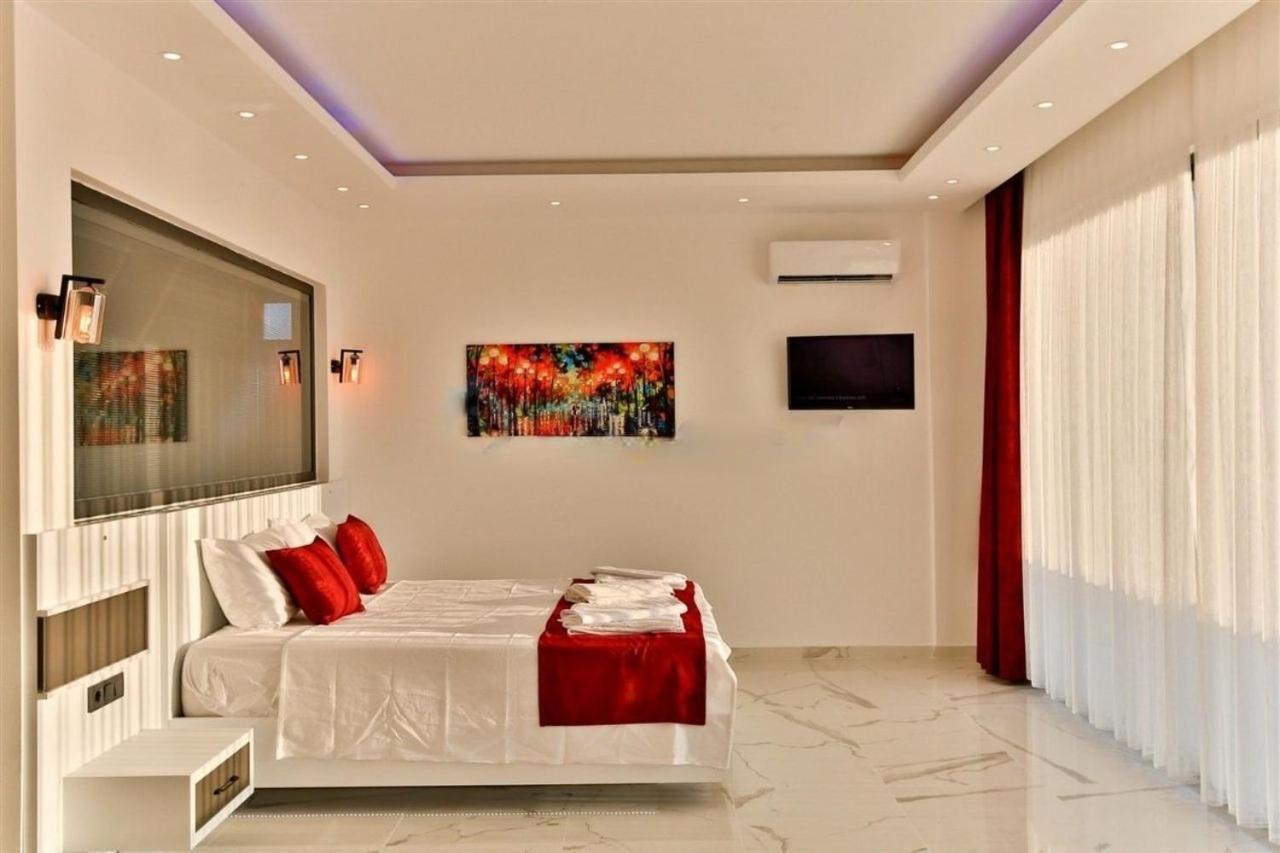 Villa Lycian-Kalkan 3 Bedroom-2 Jakuzzies-Sauna-Turkish Hamam-Huge Private Pool And Lovely Garden Kaş Kültér fotó